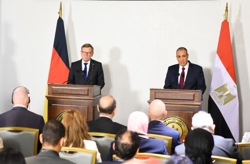 Egypt's Foreign Minister, German counterpart hold political consultations in Cairo