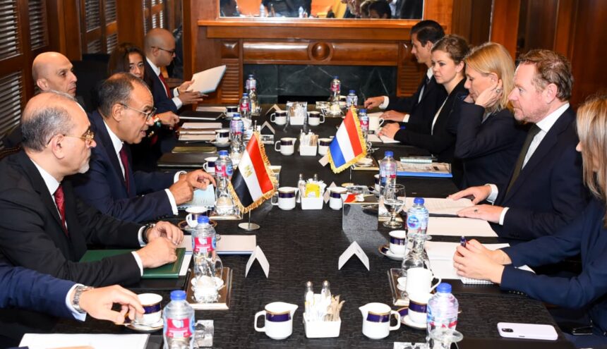 Egypt urges Netherlands to increase investment, stresses Nile water security