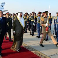Kuwaiti PM arrives in Cairo for talks to bolster economic ties