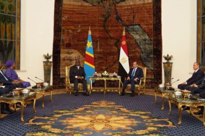Egypt's Al-Sisi, DR Congo's Tshisekedi discuss peace efforts, Nile cooperation