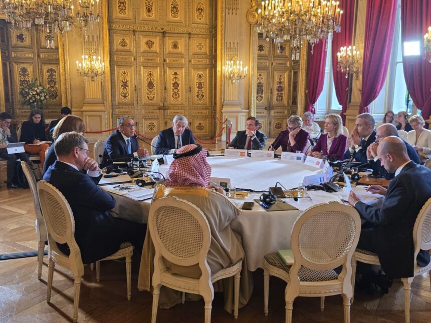 Egypt's FM attends Paris meeting on implementing Gaza peace plan