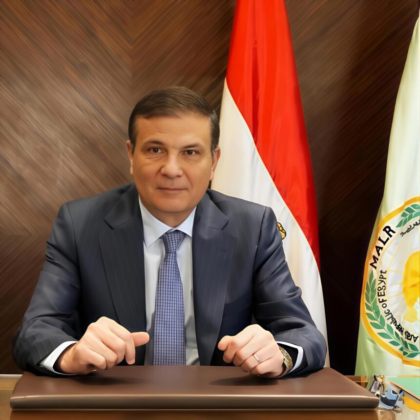 Egyptian Minister of Agriculture and Land Reclamation Alaa Farouk