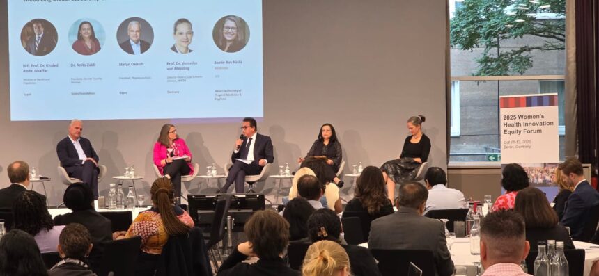 Egypt’s Health Minister showcases Women’s Health Initiative at Berlin Innovation Forum