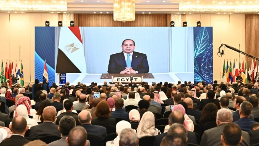 Al-Sisi calls for legally binding Nile Dam agreement as Egypt opens 8th Cairo Water Week