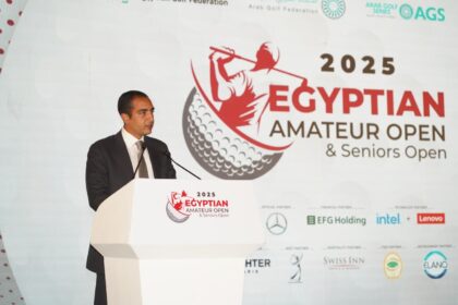 Head of the Egyptian Golf Federation Omar Hisham Talaat said the 2025 Egyptian Amateur Open golf represents a new start for golf in Egypt and the Arab world.