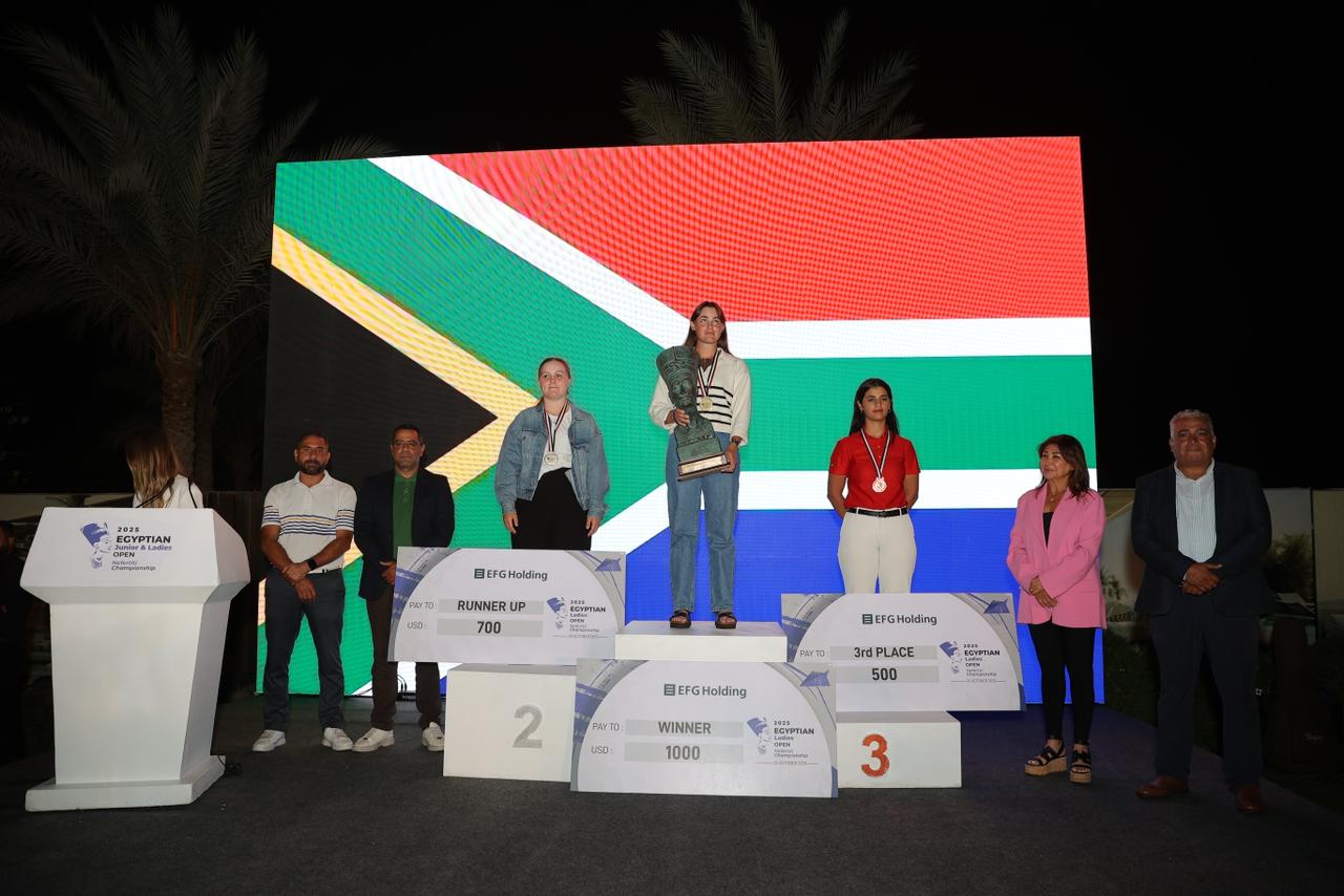 Egypt Open Junior and Ladies Golf Championship concludes