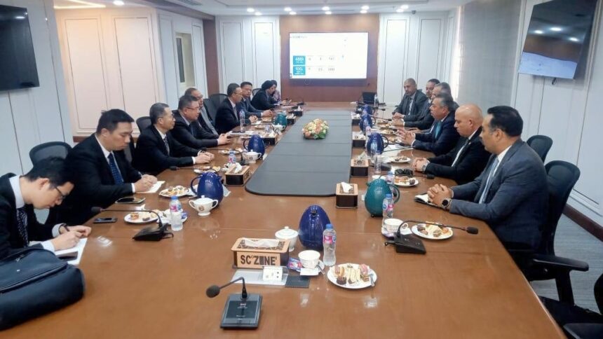 SCZONE, Chinese delegation discuss expanding cooperation in ports, logistics