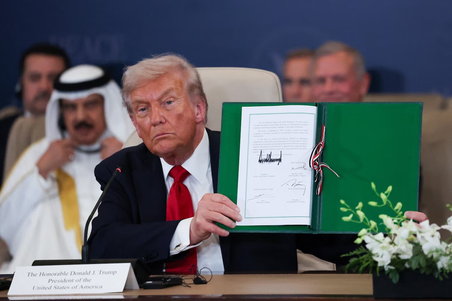 Sharm El-Sheikh Summit delivers: Trump, Al-Sisi oversee crucial Gaza accord as world leaders converge