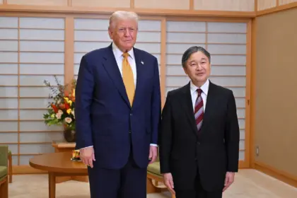 On Asia tour, Trump gets imperial welcome in Japan before Takaichi talks