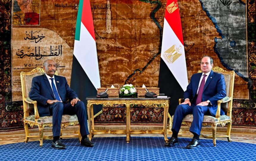 Al-Sisi, Burhan discuss efforts to end Sudan war, address Nile Dam dispute in Cairo talks