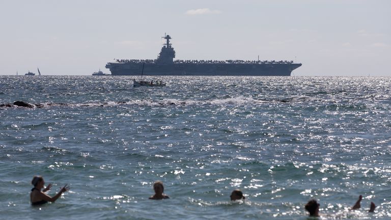 US builds up military presence near Venezuela, Maduro warns against 'crazy war'