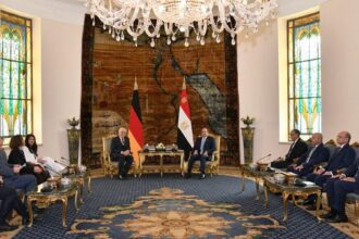 Al-Sisi, Steinmeier discuss Gaza ceasefire, boosting Egyptian-German partnership