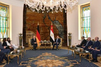 Al-Sisi, Steinmeier discuss Gaza ceasefire, boosting Egyptian-German partnership