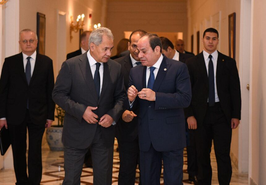 Egypt's Al-Sisi, Russian security chief discuss Gaza, Ukraine and bilateral ties