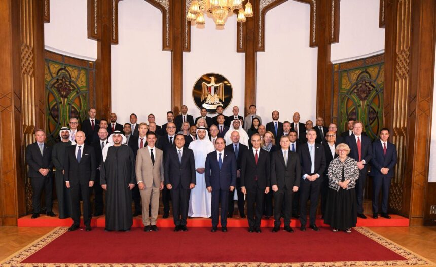Al-Sisi meets representatives of 52 global tech firms to boost ICT investments