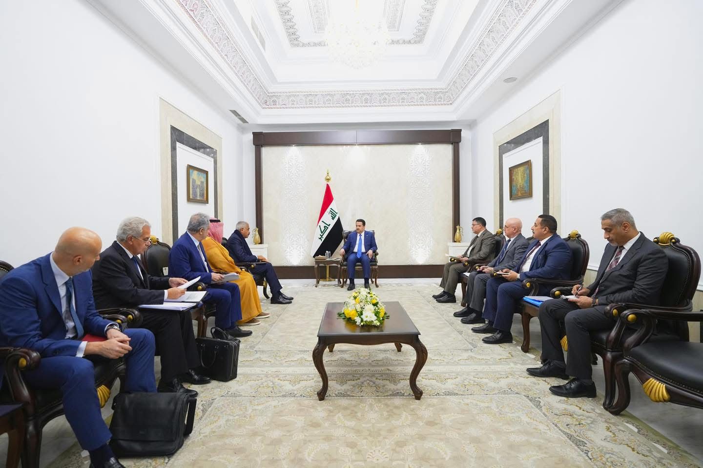 Iraqi PM discusses Al-Rafal economic city project with TMG’s Hisham Talaat Moustafa