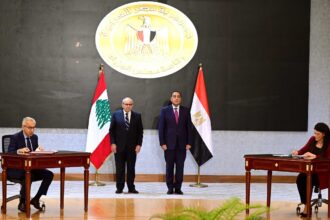 Egypt, Lebanon sign MoUs to enhance economic, development cooperation