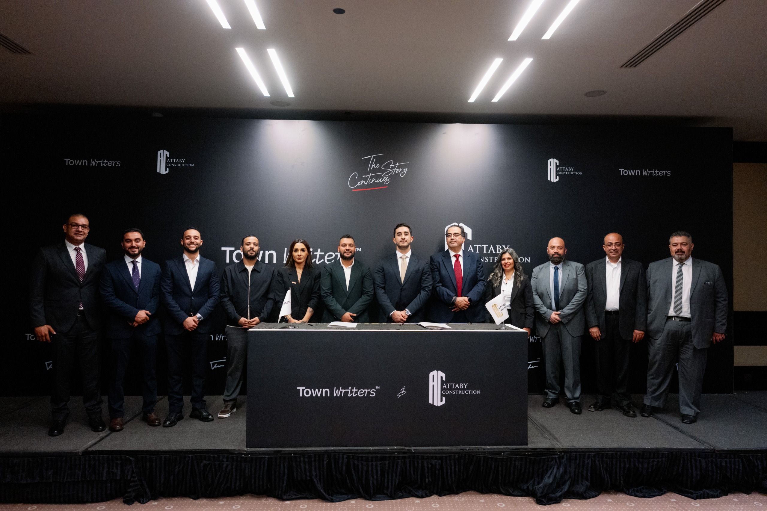 Town Writers Announces a Strategic Partnership With Attaby for Construction and Industry, With Construction Investments Worth EGP 5.1 Billion Over the Next Two Years