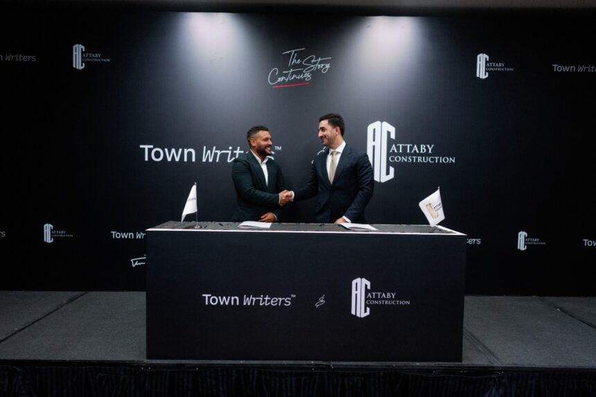 Town Writers Announces a Strategic Partnership With Attaby for Construction and Industry, With Construction Investments Worth EGP 5.1 Billion Over the Next Two Years