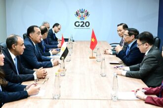 Egypt’s Madbouly meets Japanese, Vietnamese leaders at G20 to deepen strategic, economic ties