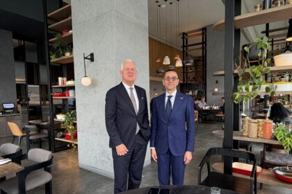 El Khatib meets with ICC's Denton on sidelines of Bloomberg summit