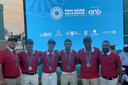 Egypt golf team reclaims Arab standing with silver; Omar Hisham Talaat congratulates team