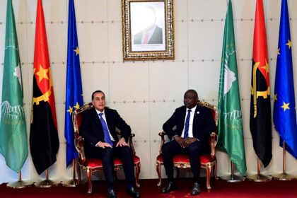 Egypt’s PM arrives in Angola for AU–EU Summit, holds talks with Croatian counterpart