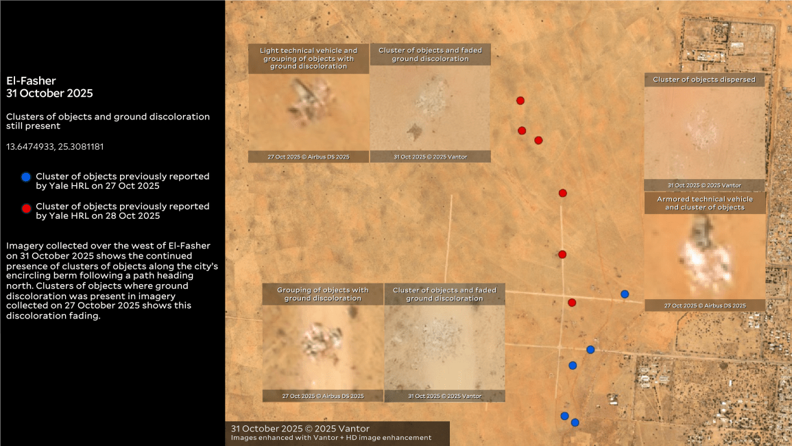 Satellite images reveal ongoing mass killings in Sudan’s El-Fasher after RSF takeover