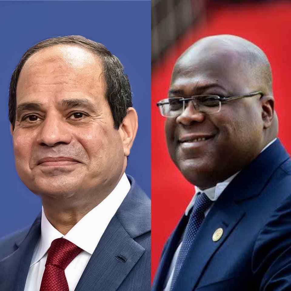Egypt’s Al-Sisi offers to host talks to support DRC peace process in call with Tshisekedi
