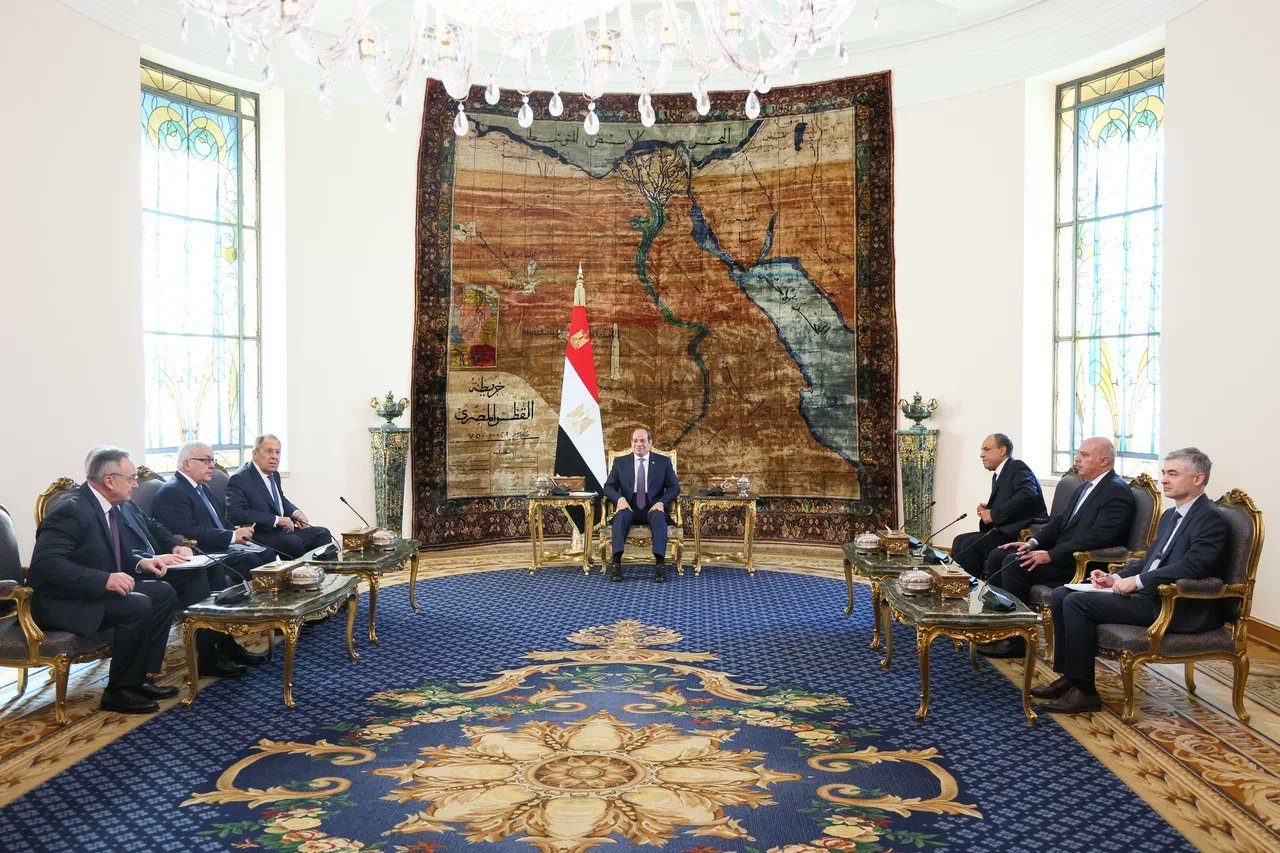 Al-Sisi, Russia’s Lavrov discuss Gaza, Ukraine, and key bilateral projects