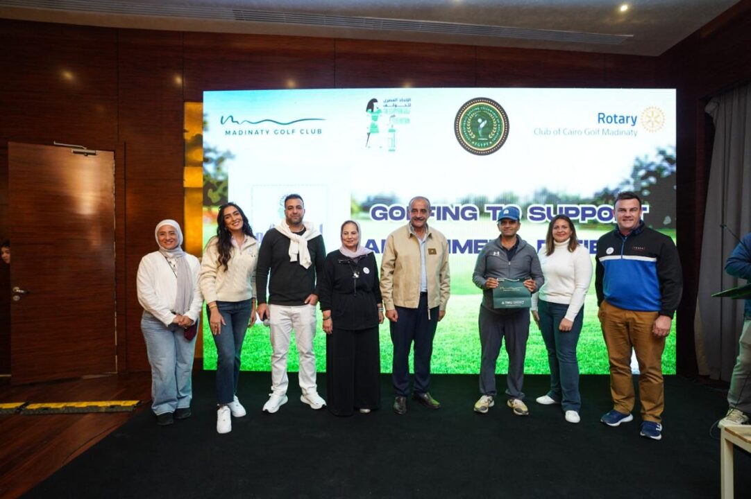 Rotary Egypt golf tournament Madinaty Golf Club