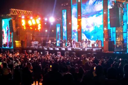 Ramy Sabry performs at opening of "The Village" in Egypt’s Celia development in New Administrative Capital