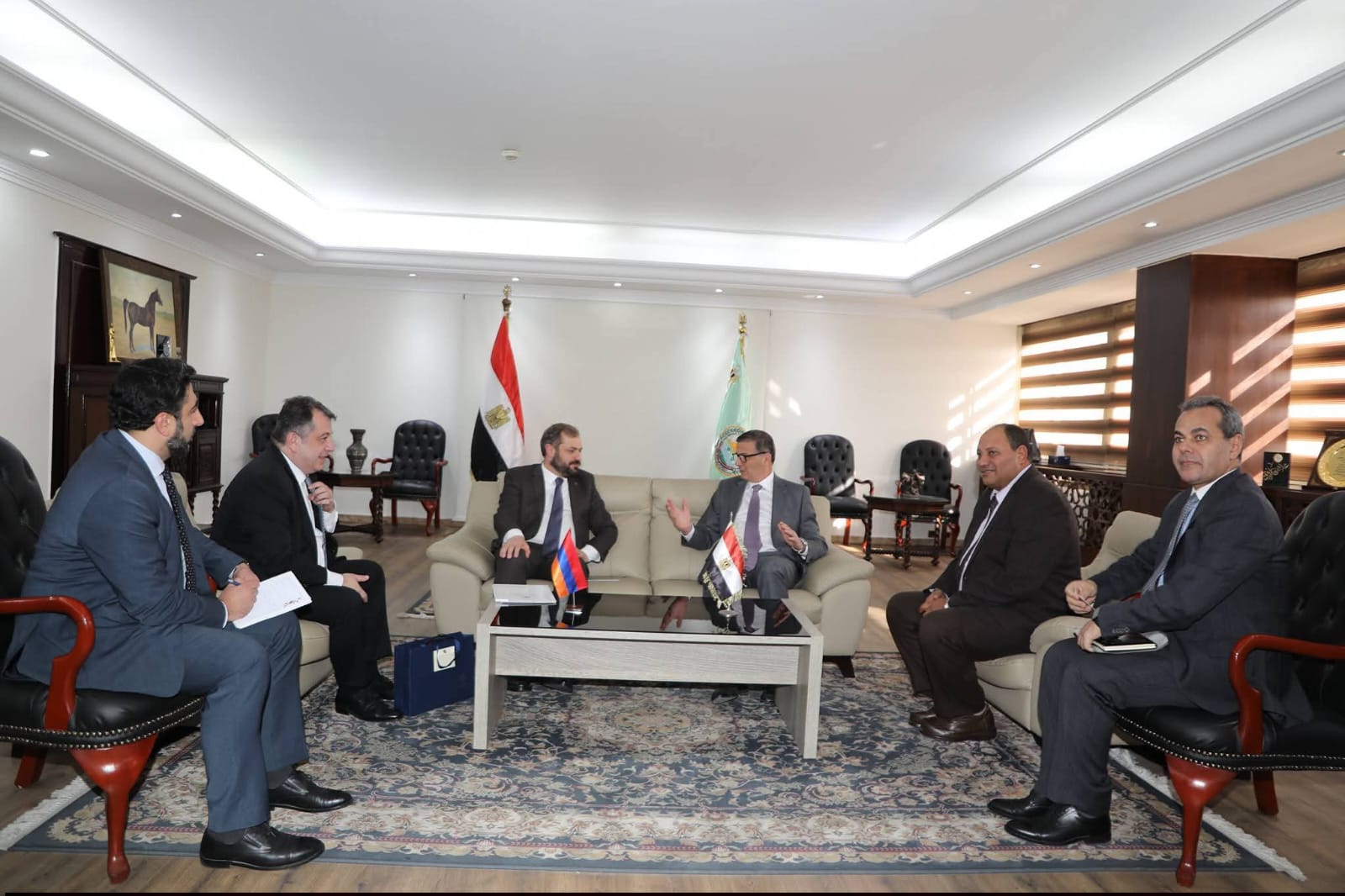 Agriculture Minister discusses boosting bilateral cooperation with Armenia