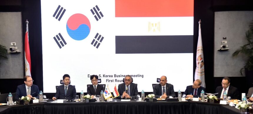 Egypt, S. Korea hold meeting to tackle investment challenges, deepen economic cooperation