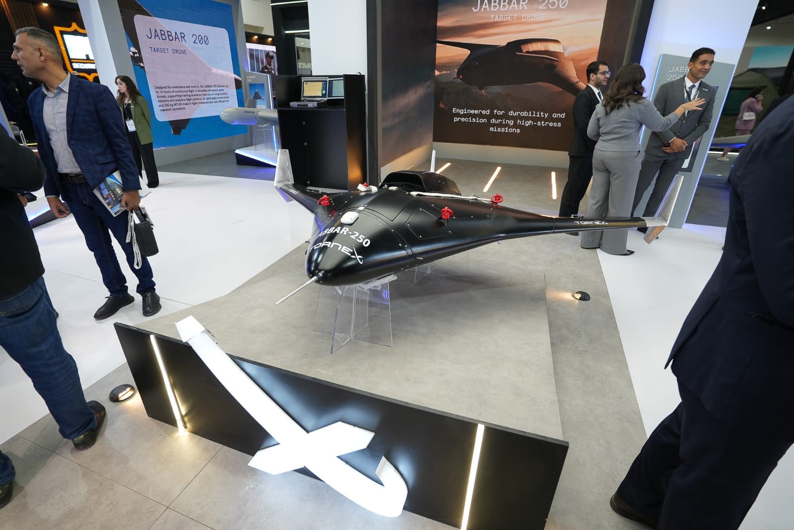 Private Egyptian firm Tornex target drones and logistics UAVs at EDEX 2025