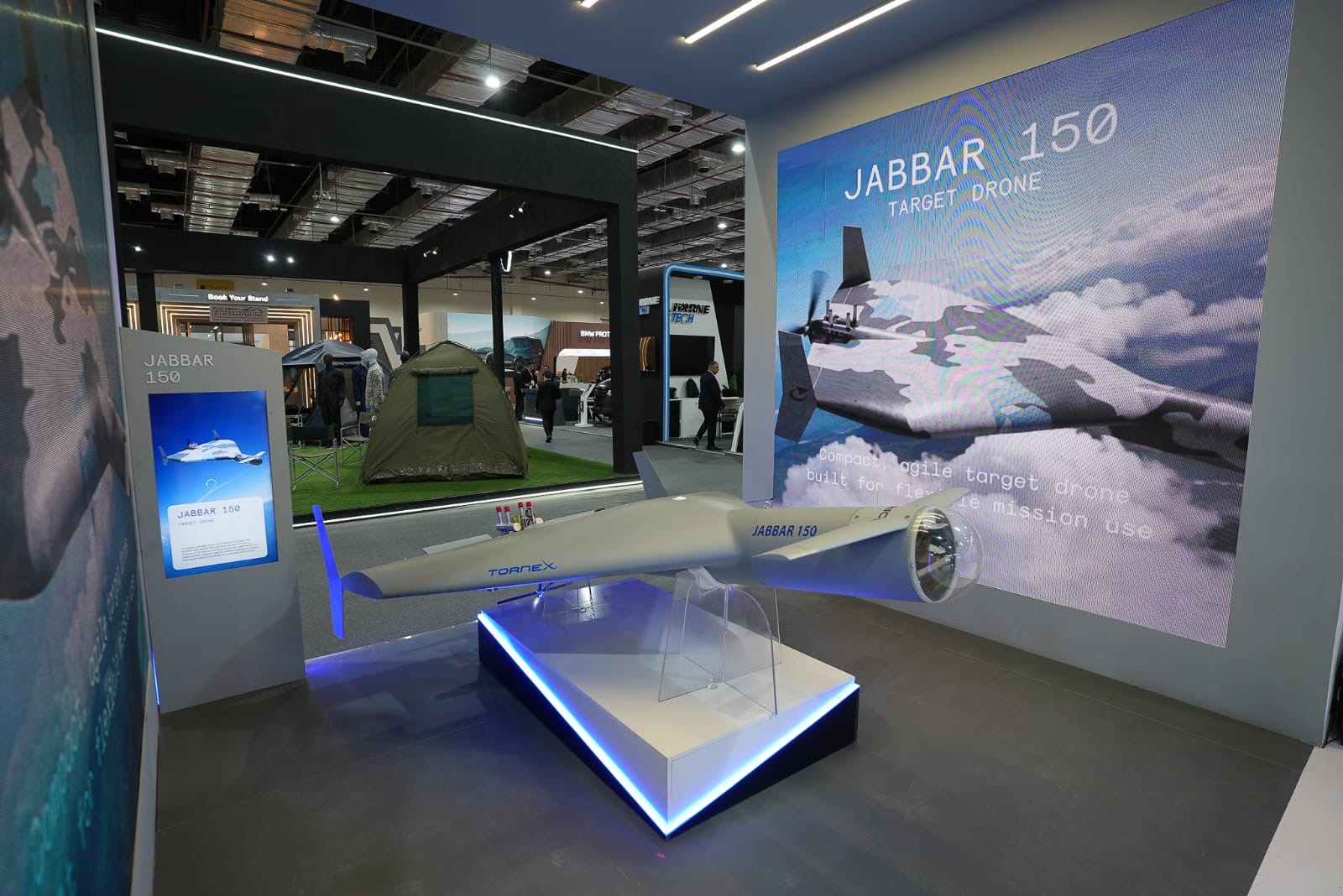 Private Egyptian firm Tornex target drones and logistics UAVs at EDEX 2025