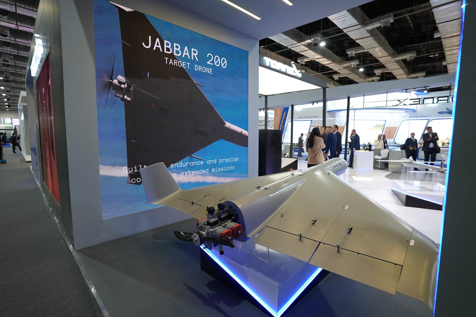 Private Egyptian firm Tornex target drones and logistics UAVs at EDEX 2025