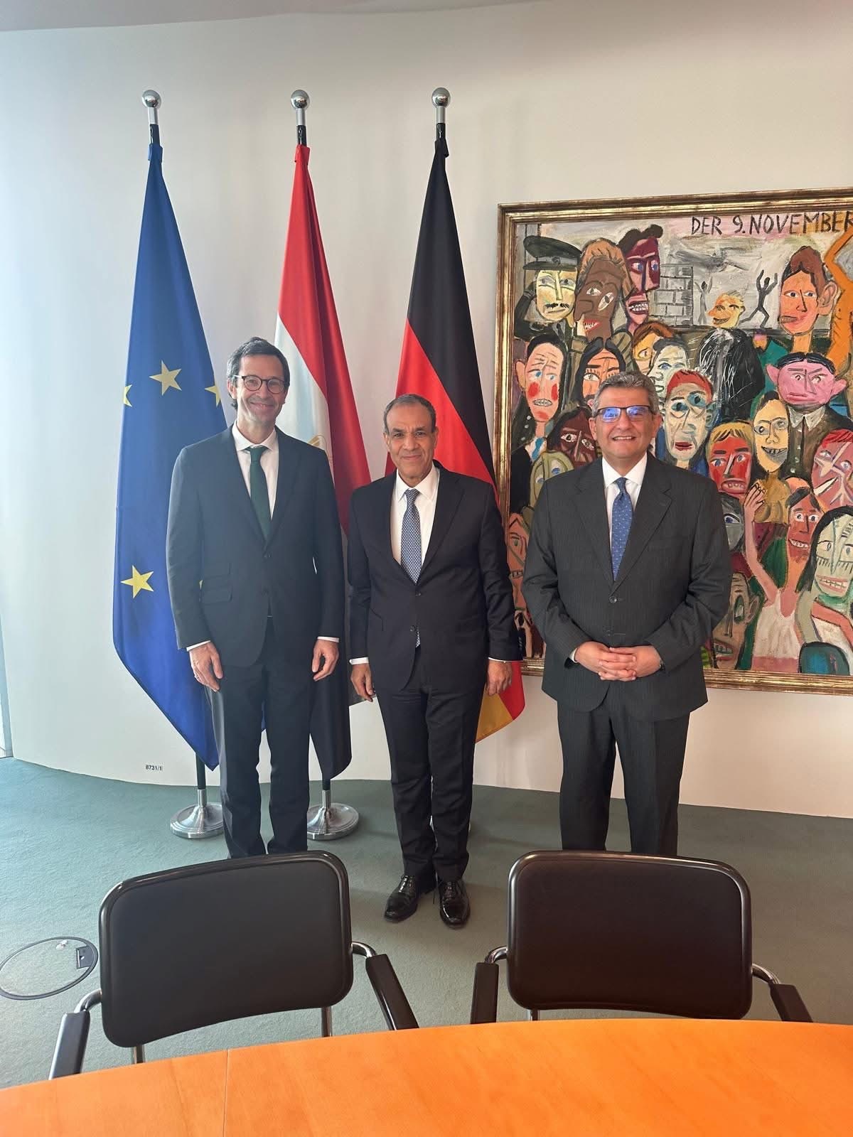 Egypt’s Abdelatty urges deployment of international stabilisation force in Gaza during Berlin talks