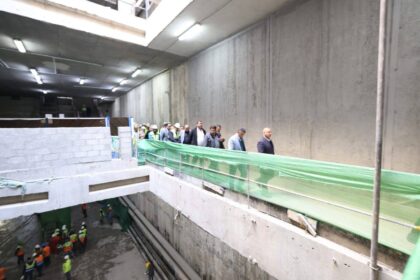 Transport Minister inspects progress on Cairo Metro Line 4 phase one