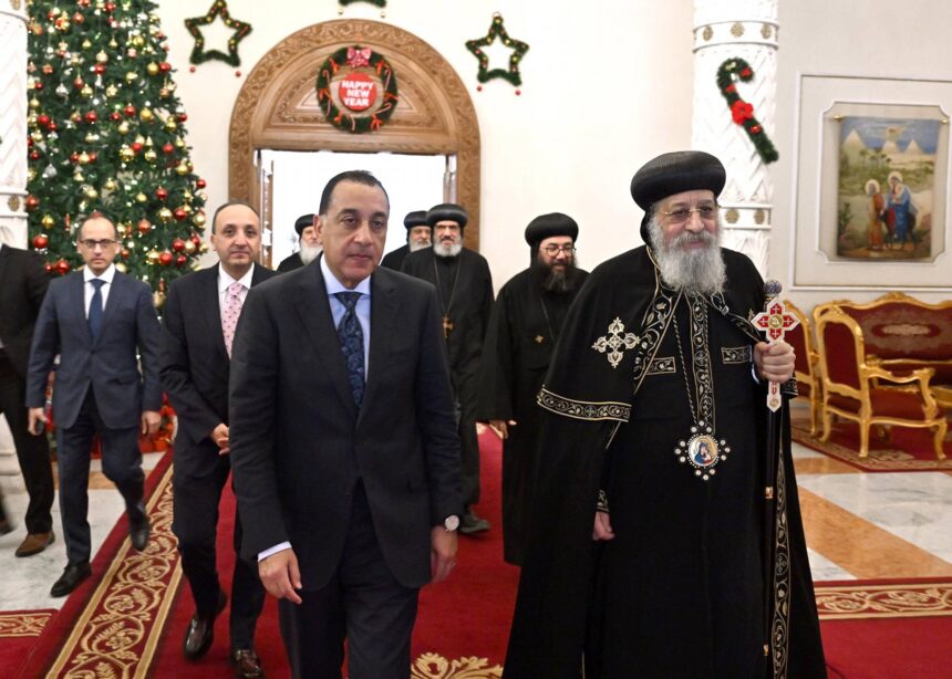 Madbouly highlights "love and closeness" between Egyptians during Christmas visit
