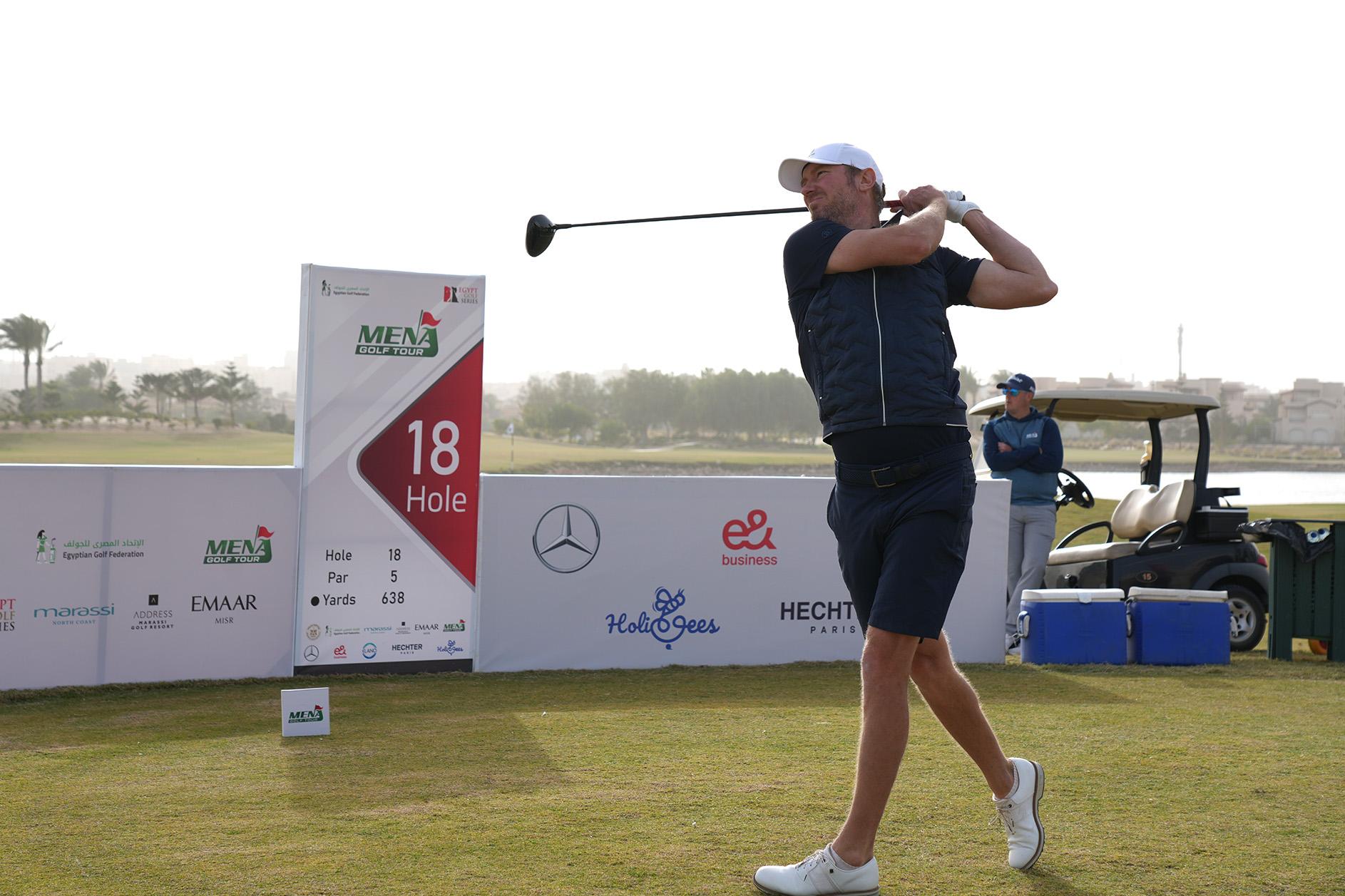 Egypt Golf Series: Chris Wood clinches dramatic playoff victory at Marassi 1