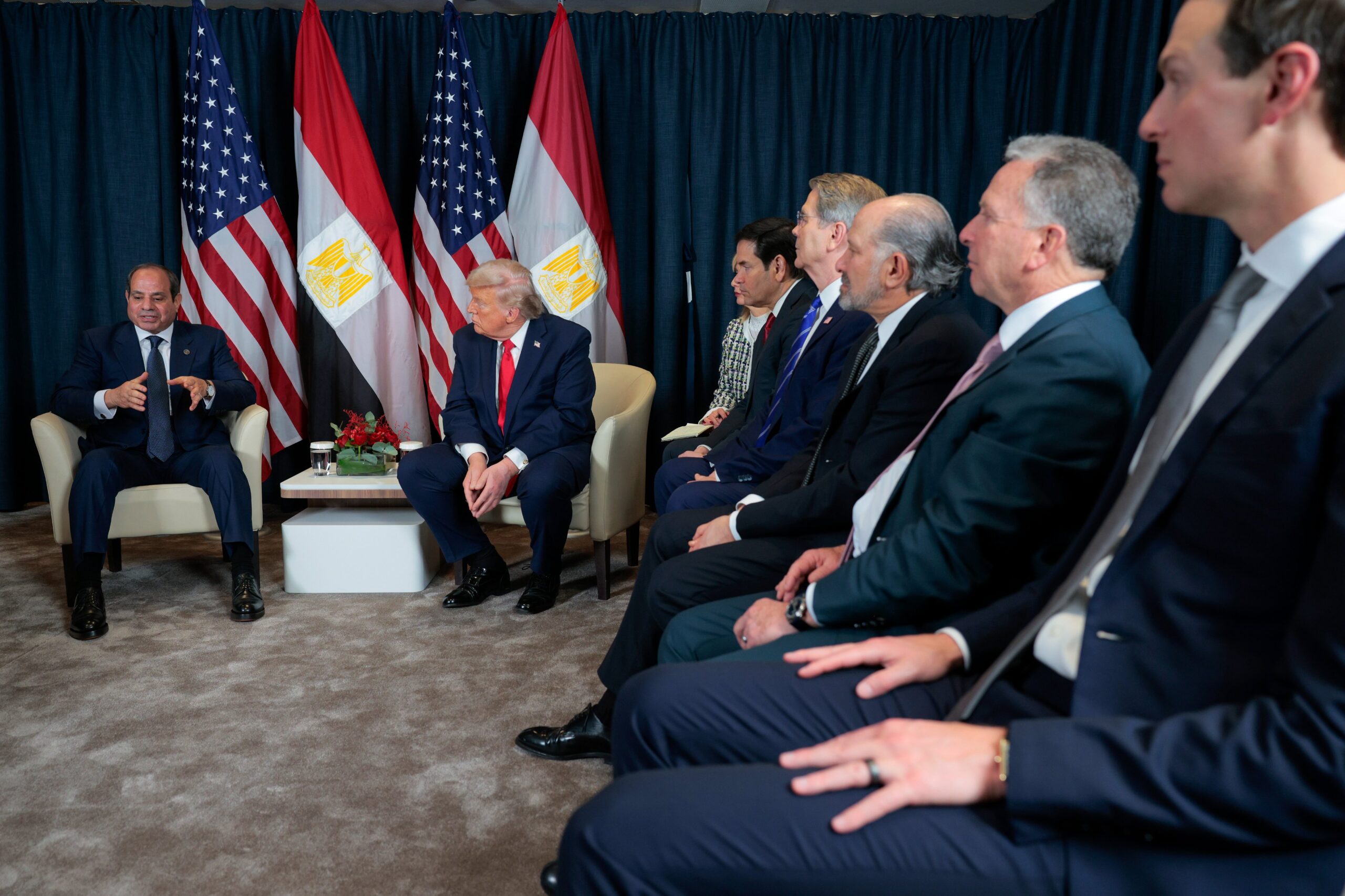 Trump vows to ‘get back on track’ Nile dam deal in meeting with Al-Sisi