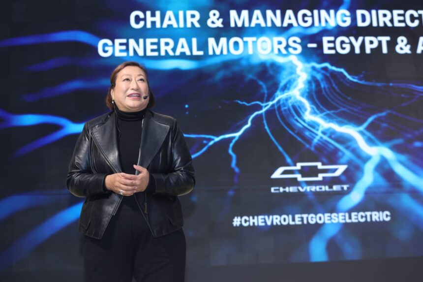 Sharon Nishi, Chair and Managing Director of General Motors Egypt & Africa