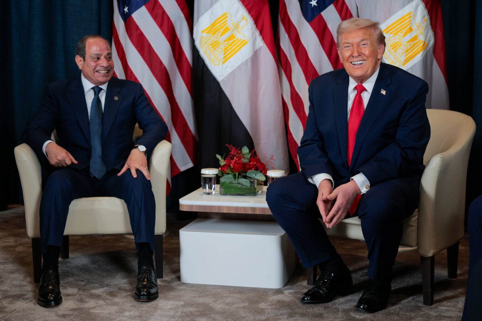 Trump vows to ‘get back on track’ Nile dam deal in meeting with Al-Sisi
