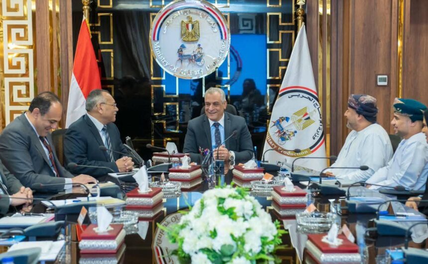 Military Production Minister explores waste management cooperation with Oman