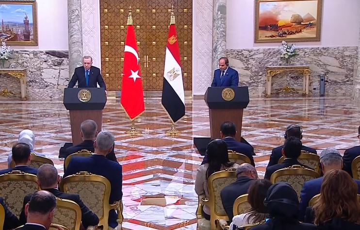 Al-Sisi, Erdogan elevate ties with new agreements, target $15bn in trade exchange