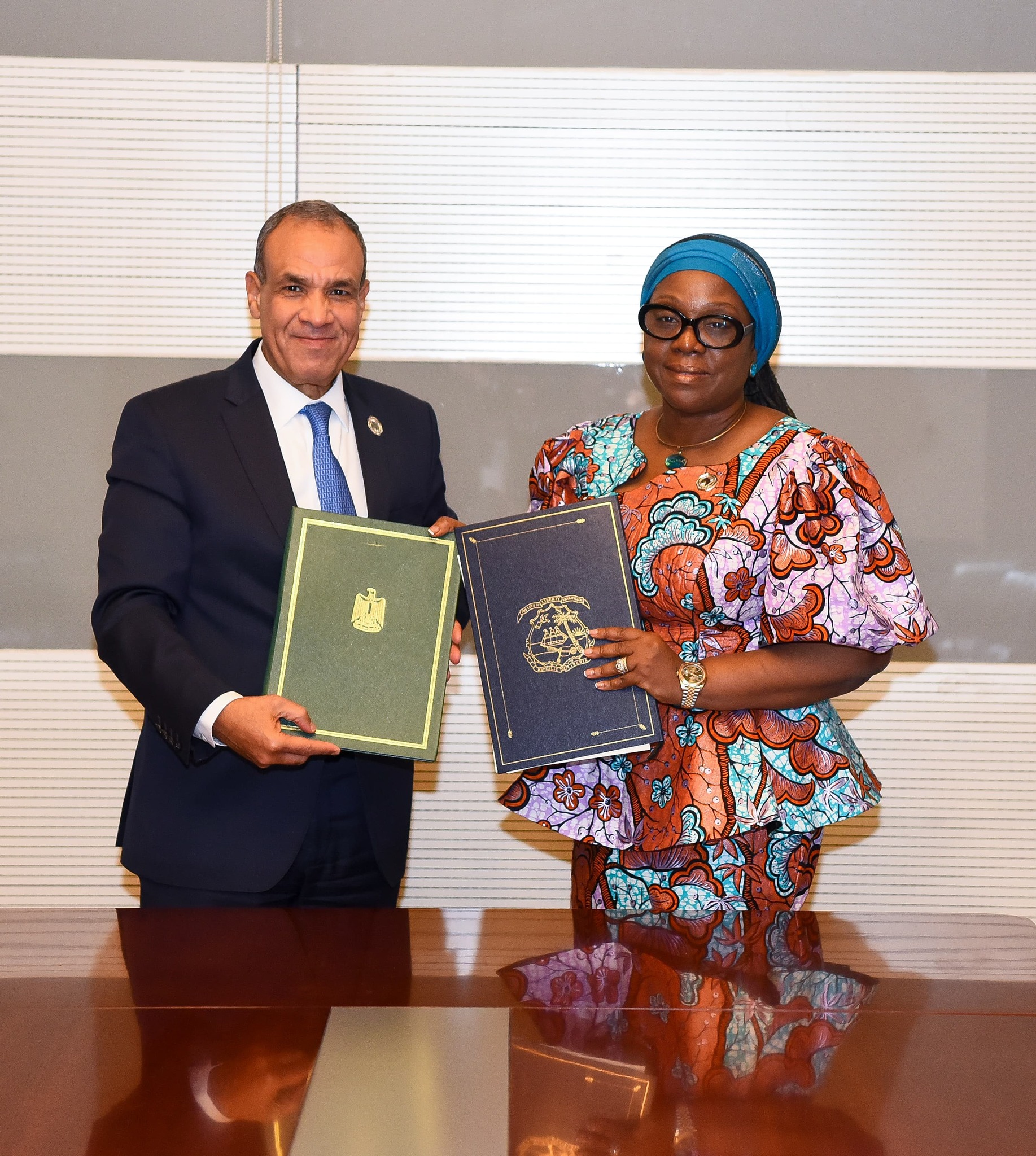 Liberia, Egypt sign diplomatic cooperation deal at African Union summit