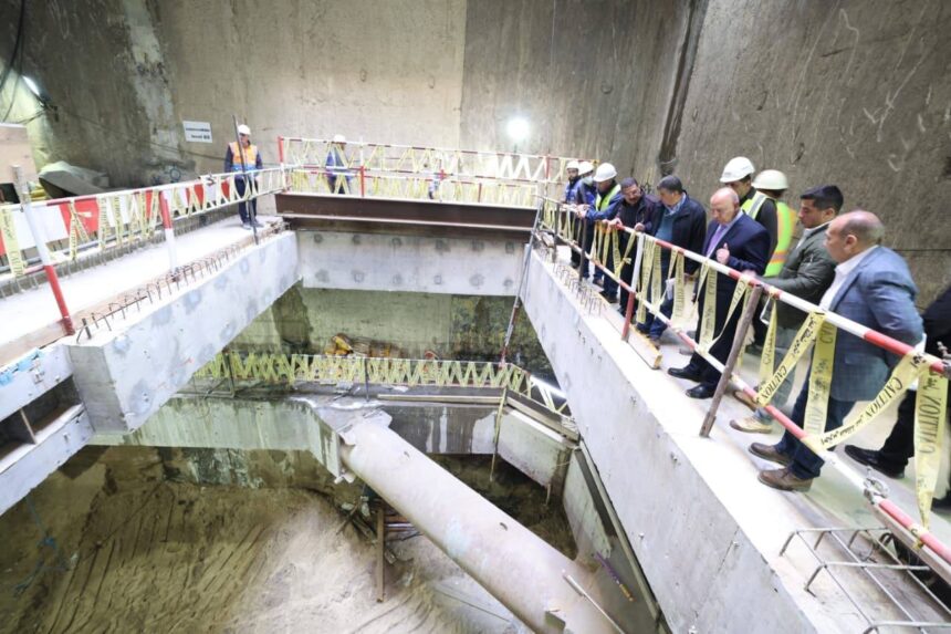 Residents evacuated to hotels following water pipe burst at Cairo Metro Line 4 station