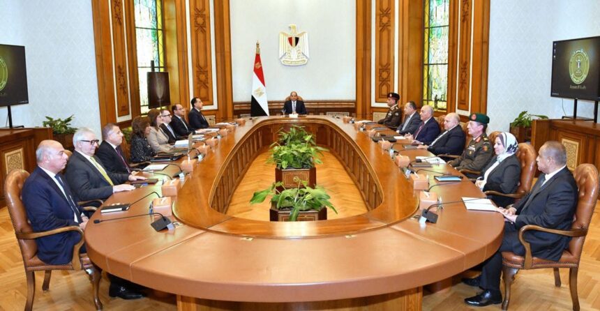 Al-Sisi pushes human capital development at National Training Academy meeting