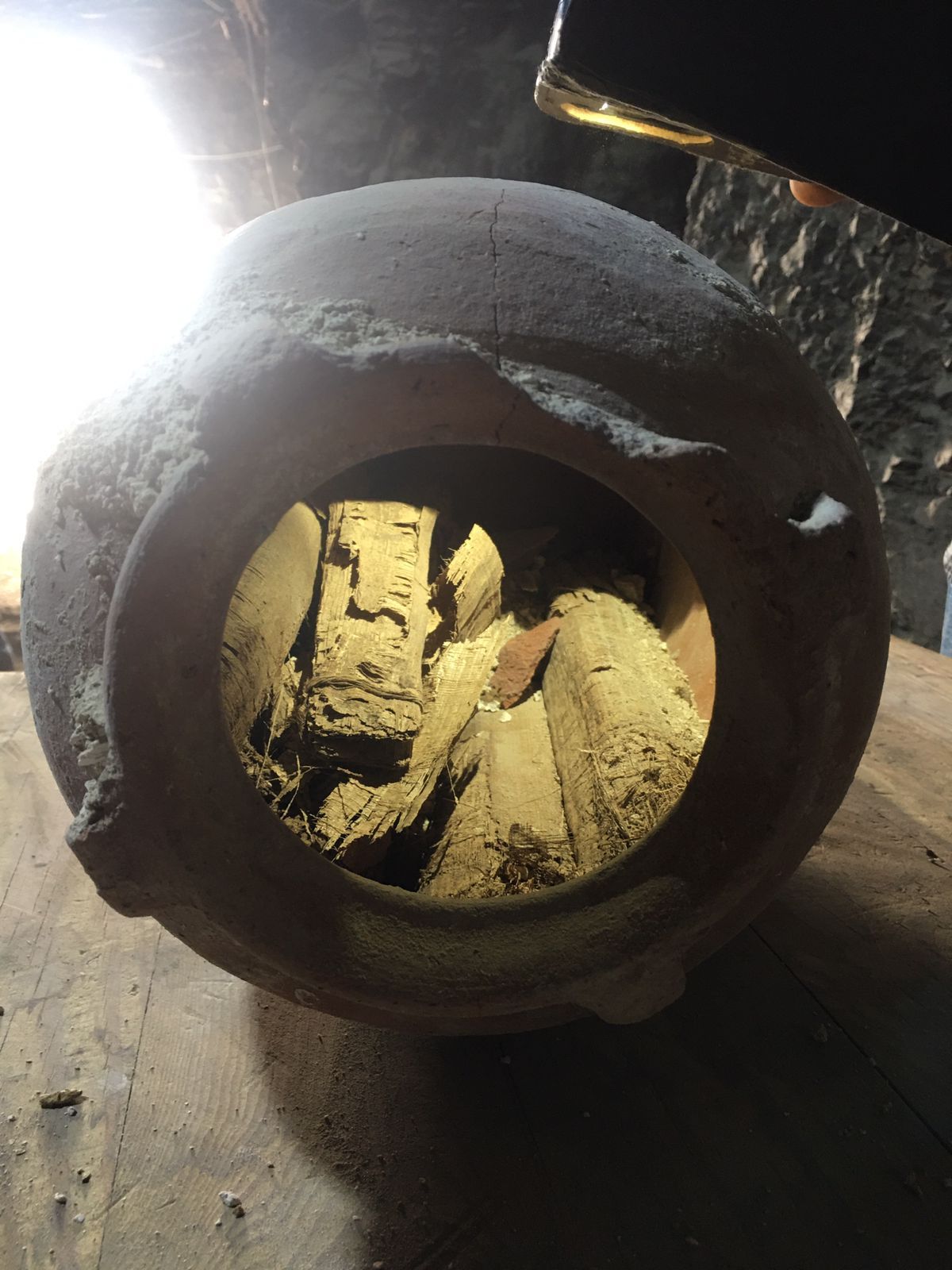 Egypt uncovers cache of coloured coffins of Amun chanters in Luxor